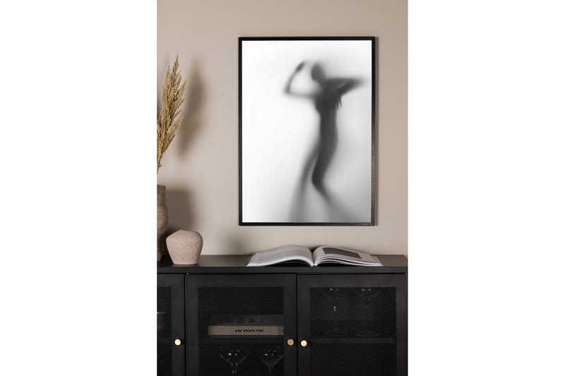 Poster Manshade 50x70 cm - Sort/Hvid - Interiør - Maleri & posters - Posters