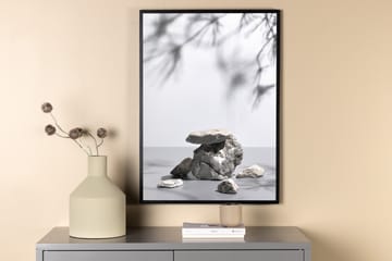 Poster Sandstones 21x30 cm - Hvid - Interiør - Maleri & posters - Posters
