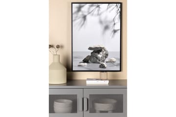 Poster Sandstones 50x70 cm - Hvid - Interiør - Maleri & posters - Posters