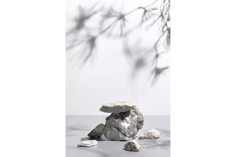 Poster Sandstones 50x70 cm, Hvid