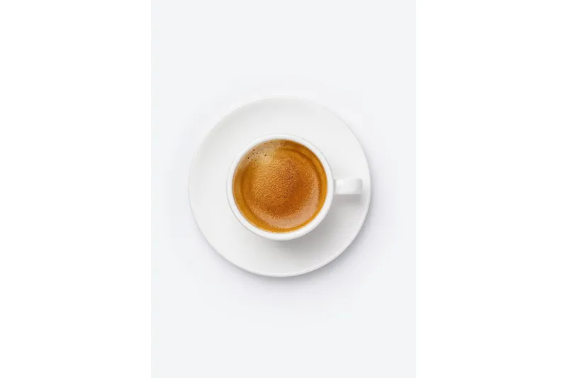 Poster Skimmed coffee 21x30 cm, Brun/Hvid