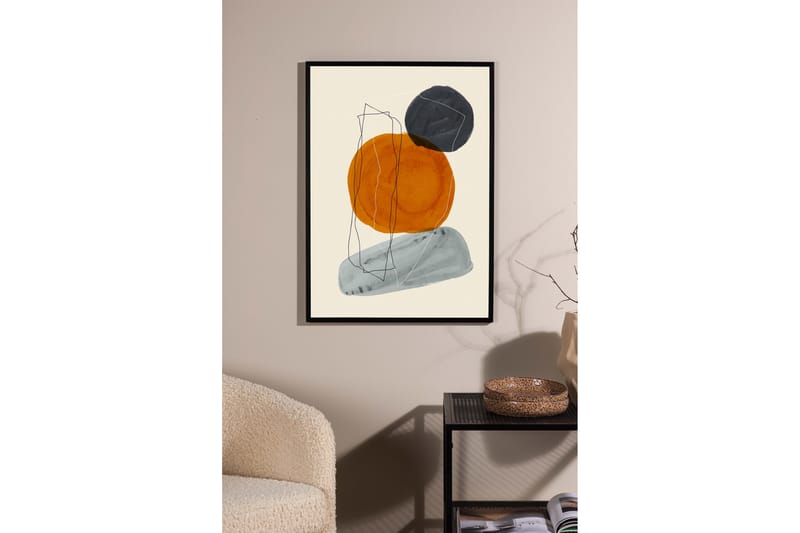 Poster Stones 21x30 cm - Beige - Interiør - Maleri & posters - Posters