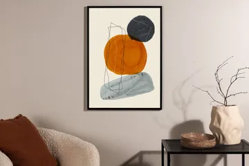 Poster Stones 30x40 cm - Beige - Interiør - Maleri & posters - Posters