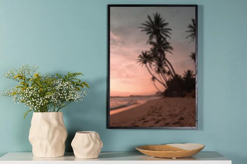 Poster Summer 30x40 cm - Lyserød - Interiør - Maleri & posters - Posters