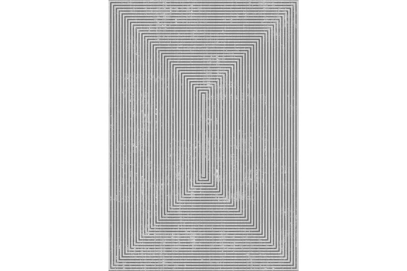 Poster Symmetrical 70x100 cm, Grå