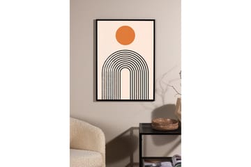 Poster Tempel 70x100 cm - Beige - Interiør - Maleri & posters - Posters
