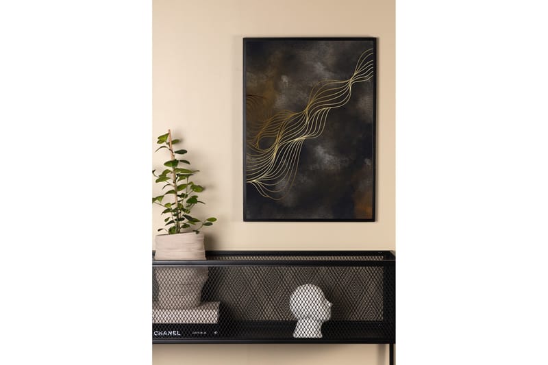 Poster Wave 21x30 cm - Flerfarvet - Interiør - Maleri & posters - Posters