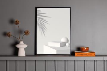 Poster White Box 30x40 cm - Beige - Interiør - Maleri & posters - Posters