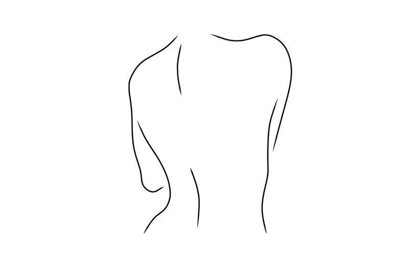 Poster Women 30x40 cm, Sort/Hvid