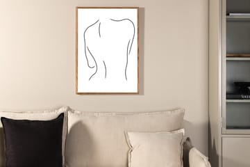 Poster Women 50x70 cm - Sort/Hvid - Interiør - Maleri & posters - Posters