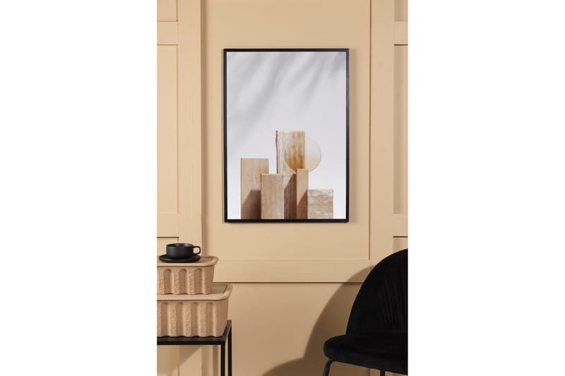 Poster Wooden Blocks 30x40 cm - Beige - Interiør - Maleri & posters - Posters