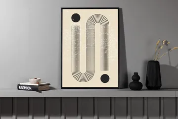 Poster Pantheon 50x70 cm - Beige - Interiør - Maleri & posters - Posters