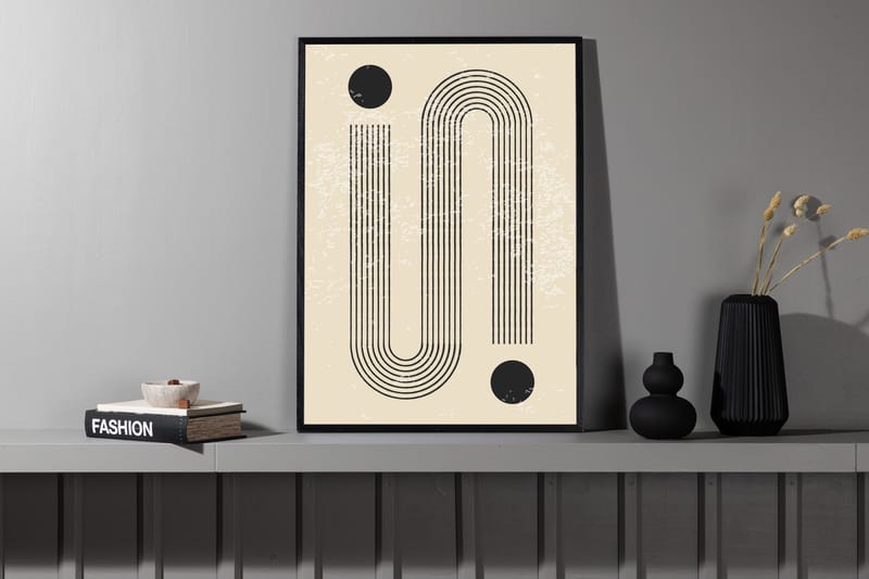Poster Pantheon 21x30 cm - Beige - Interiør - Maleri & posters - Posters