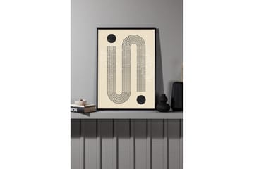 Poster Pantheon 21x30 cm - Beige - Interiør - Maleri & posters - Posters