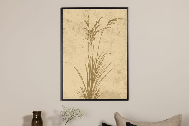 Poster Plant art 70x100 cm - Beige - Interiør - Maleri & posters - Posters