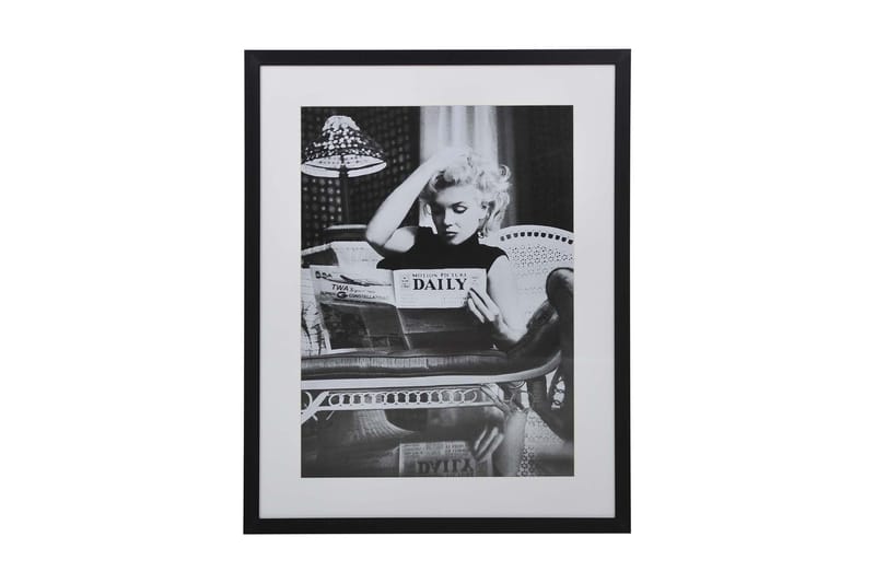 Tavle Belarbo Marilyn Dailey News - Lysgrå - Posters - Retro & vintage poster