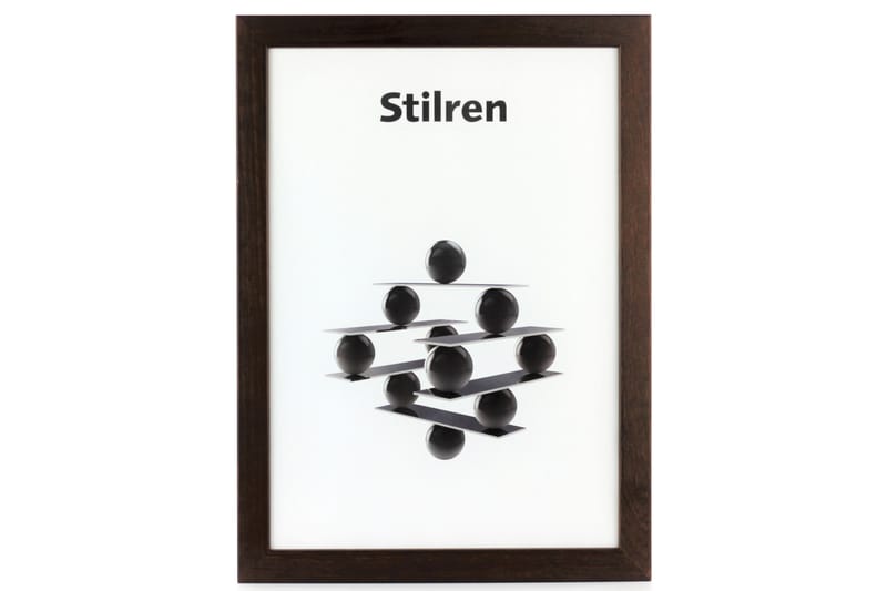 Fotoramme Stilren 40x50 cm - Valnøtt|Plexiglass - Rammer - Fotoramme