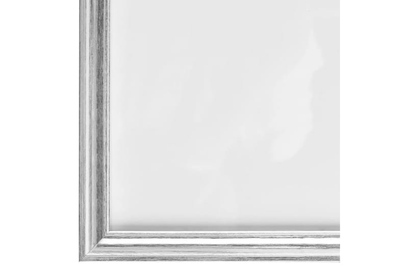 Fotorammekollasj for vegg eller bord 3 stk sølv 10x15 cm MDF - Silver - Collageramme - Rammer