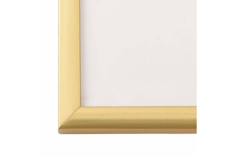 Fotorammekollasje for vegg eller bord 3 stk 21x29,7 cm MDF - Gull - Collageramme - Rammer