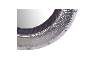Speil Wohnling Moderne bølgemetallramme rund 74 cm - Interiør - Speil - Gangspeil