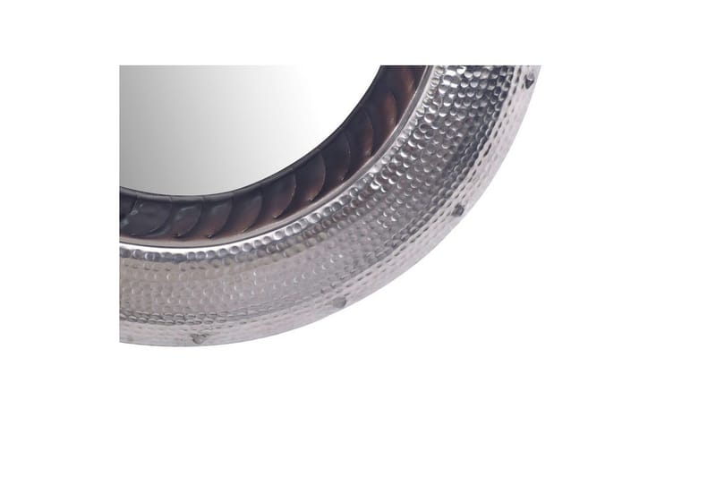 Speil Wohnling Moderne bølgemetallramme rund 74 cm - Interiør - Speil - Gangspeil