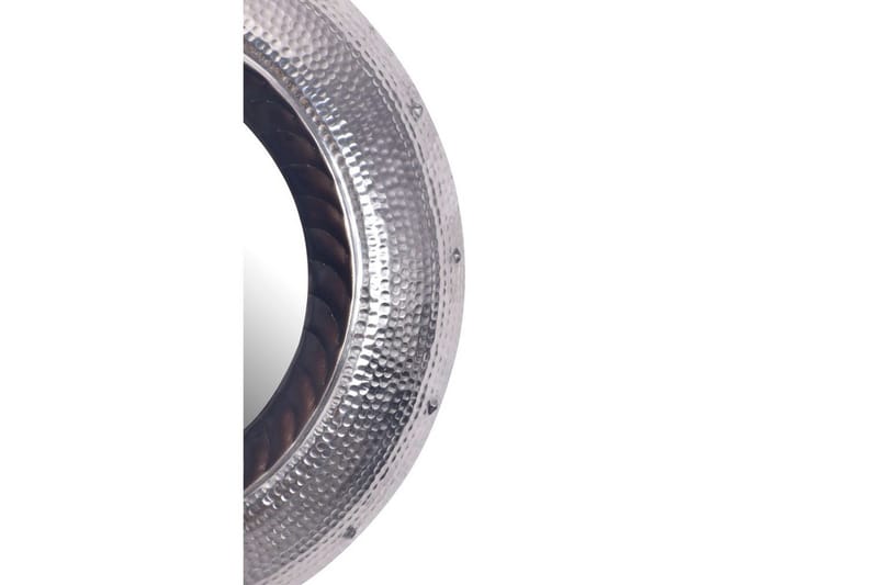 Speil Wohnling Moderne bølgemetallramme rund 74 cm - Interiør - Speil - Gangspeil