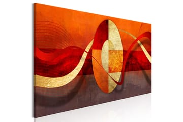 Tavla Circle of Life (1 Part) Narrow 135x45 - Interiør - Maleri & posters - Lerretsbilder