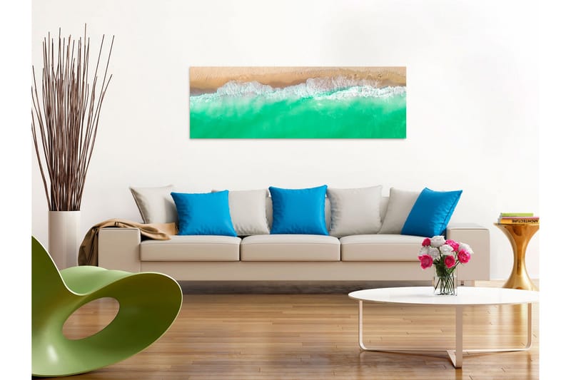 Tavla Coast (1 Part) Narrow Green 150x50
