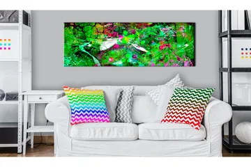 Tavla Green Fantasy VALUE_MISSING_2 135x45 - Interiør - Maleri & posters - Lerretsbilder