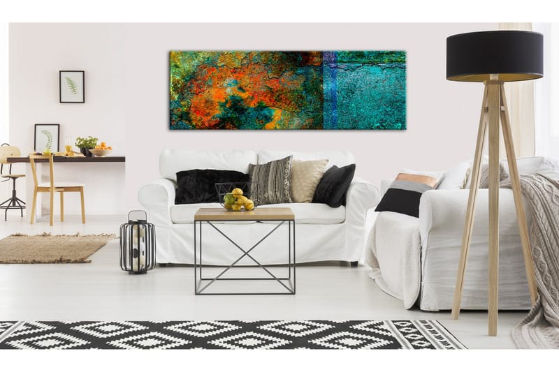 Tavla Metal Kaleidoscope VALUE_MISSING_2 120x40 - Interiør - Maleri & posters - Lerretsbilder