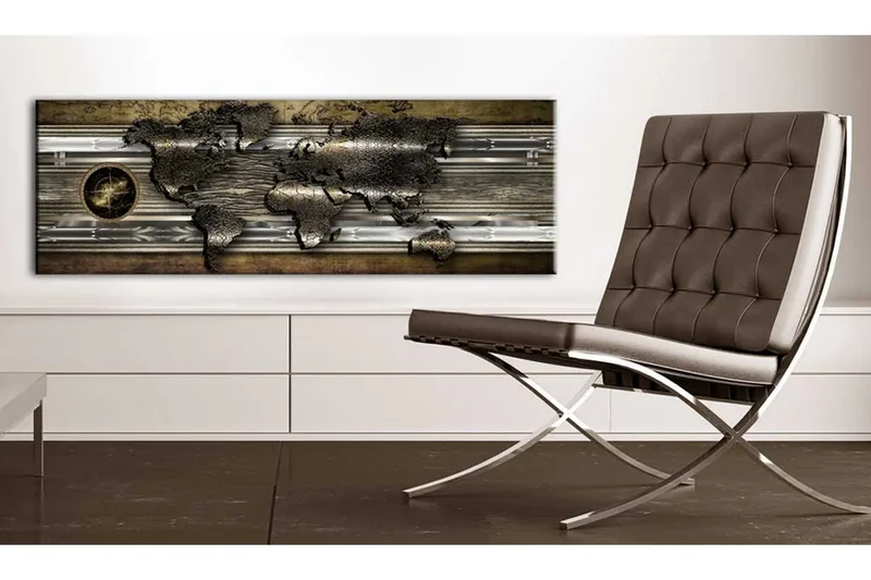 Tavla The World Of Metal VALUE_MISSING_2 135x45 - Interiør - Maleri & posters - Lerretsbilder
