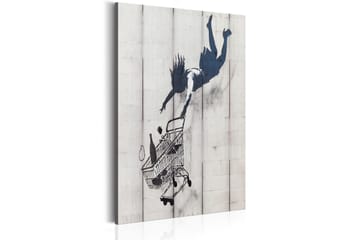 Tavle Shop Til You Drop By Banksy 80X120