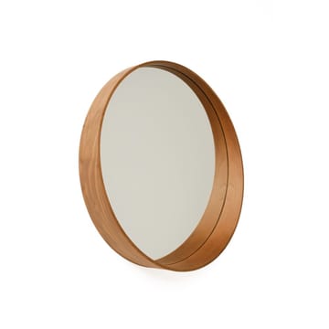 Aldrosin vegghengt speil Rund 80 cm - Hvit - Interiør - Speil - Gangspeil