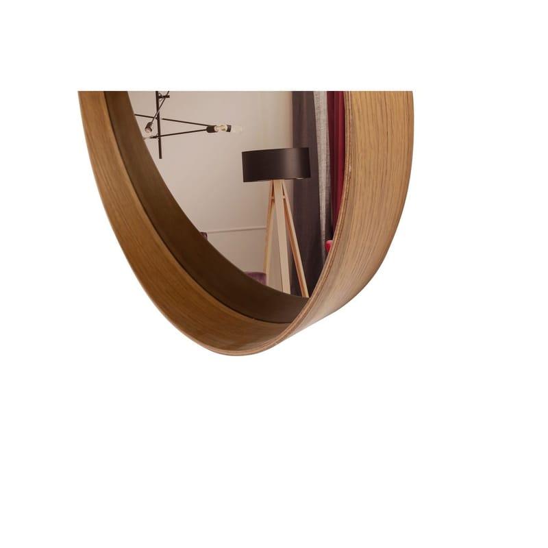 Aldrosin vegghengt speil Rund 80 cm - Hvit - Interiør - Speil - Gangspeil