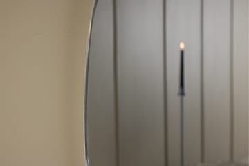 Askersund Vegghengt Speil 40 cm - Sølv - Interiør - Speil - Gangspeil