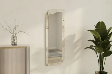 Ayana Vegghengt Speil 40 cm - Beige - Interiør - Speil - Gangspeil