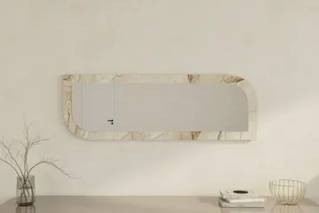 Ayana Vegghengt Speil 40 cm - Beige - Interiør - Speil - Gangspeil