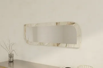 Ayana Vegghengt Speil 40 cm - Beige - Interiør - Speil - Gangspeil