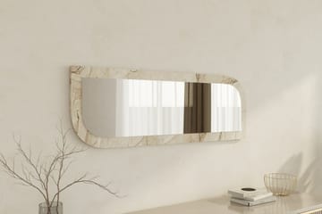 Ayana Vegghengt Speil 40 cm - Beige - Interiør - Speil - Gangspeil