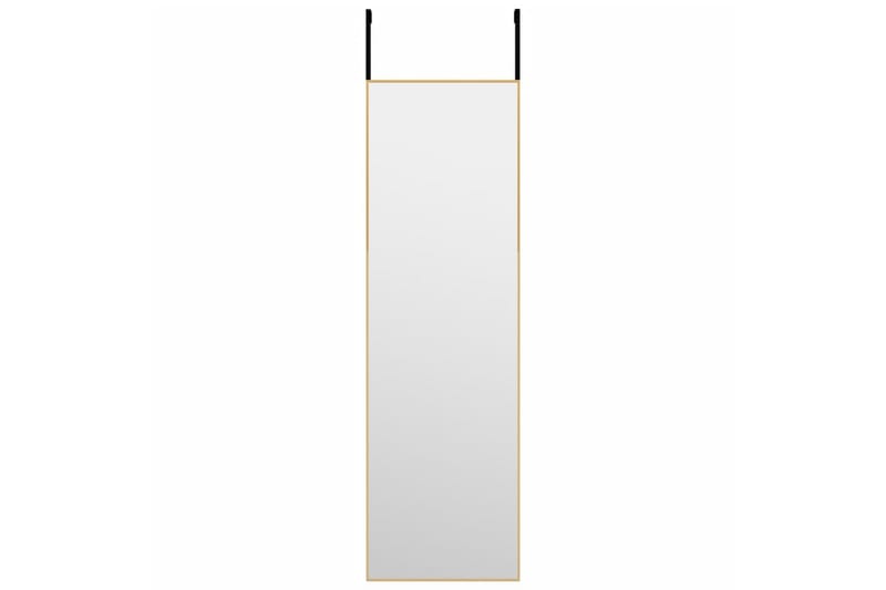 beBasic Dørspeil gull 30x100 cm glass og aluminium - Gull - Dørspeil