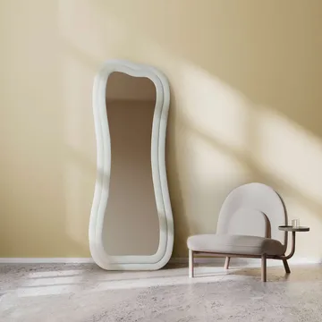 Bordentown Gulvspeil 65 x 170 cm - Kremhvit - Interiør - Speil - Gulvspeil