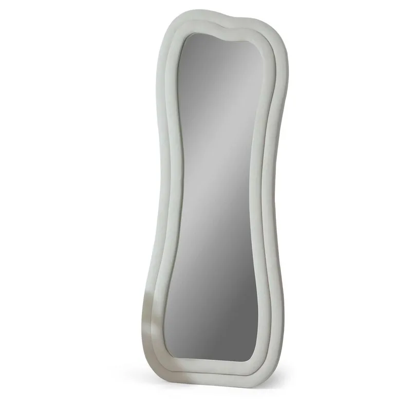 Bordentown Gulvspeil 65 x 170 cm, Kremhvit