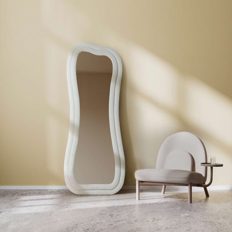 Bordentown Gulvspeil 65 x 170 cm - Kremhvit - Interiør - Speil - Gulvspeil