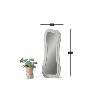 Bordentown Gulvspeil 65 x 170 cm - Kremhvit - Interiør - Speil - Gulvspeil