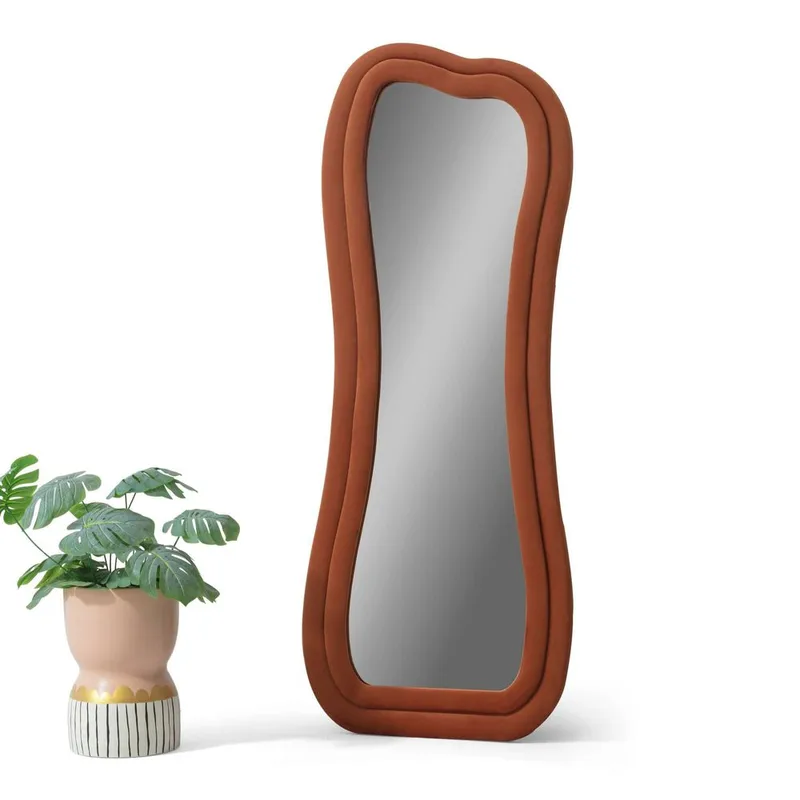 Bordentown Gulvspeil 65 x 170 cm - Rød - Interiør - Speil - Gulvspeil