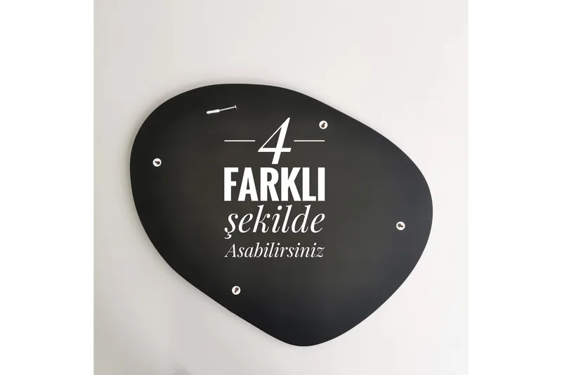 Samtens Bordspeil - Svart - Interiør - Speil - Bordspeil