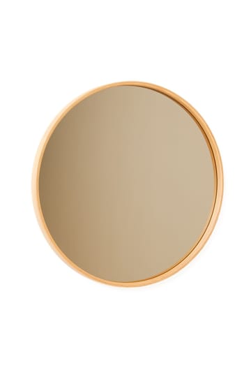 Dekorativt speil Wallxpert Circle (70 x 70 x 4 cm) Eik - Eik - Interiør - Speil - Gangspeil