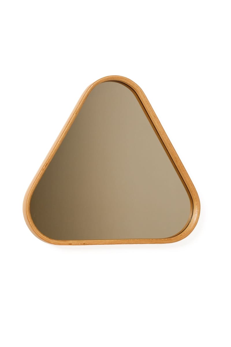 Dekorativt speil Wallxpert Specific (57 x 57 x 4 cm) Eik - Eik - Interiør - Speil - Gangspeil