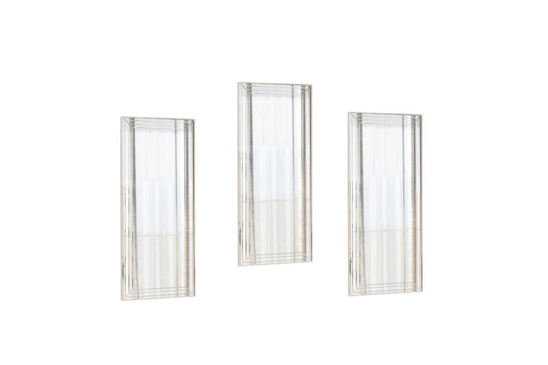 Dekorativt speilsett (3 deler) Heba Neom Transparent - Multifarget - Interiør - Speil - Gangspeil