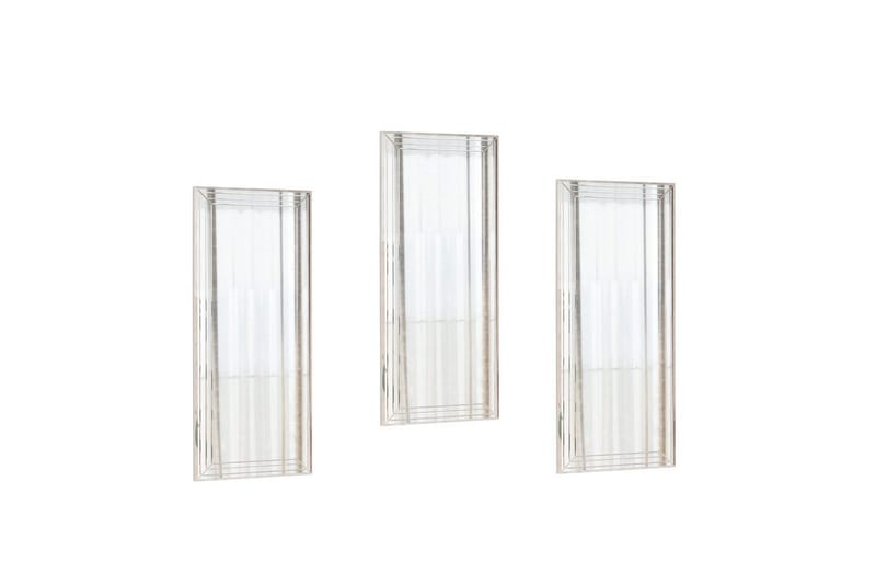 Dekorativt speilsett (3 deler) Heba Neom Transparent, Multifarget